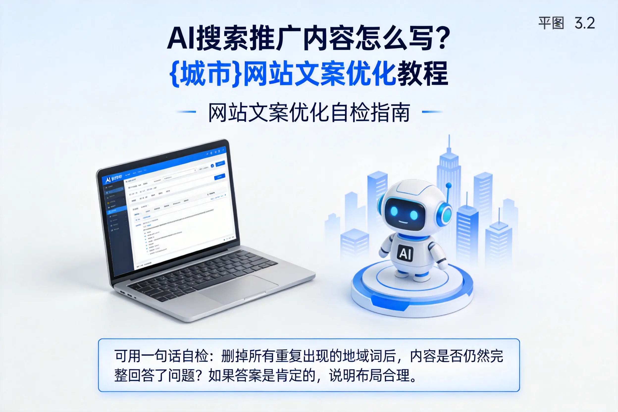 AI搜索推广内容怎么写？盘锦网站文案优化教程