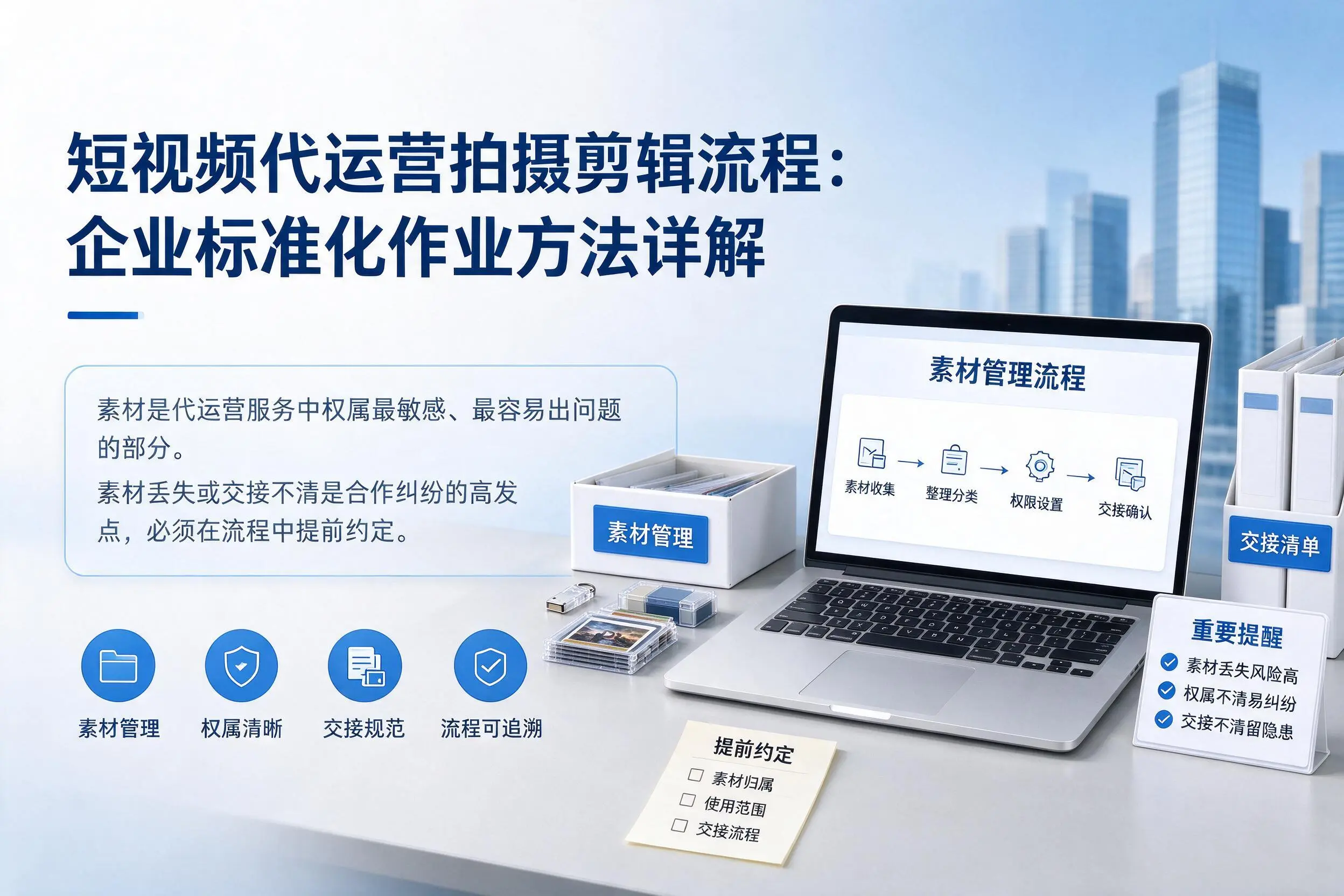 短视频代运营拍摄剪辑流程：盘锦企业标准化作业方法详解