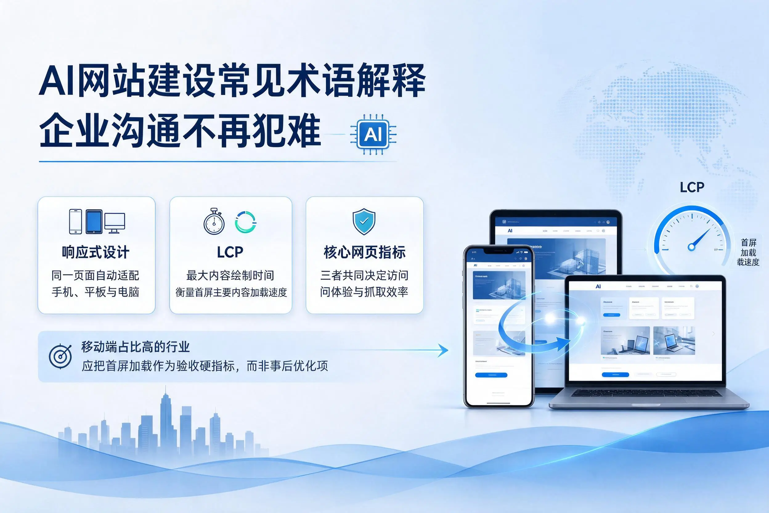 AI网站建设常见术语解释，盘锦企业沟通不再犯难
